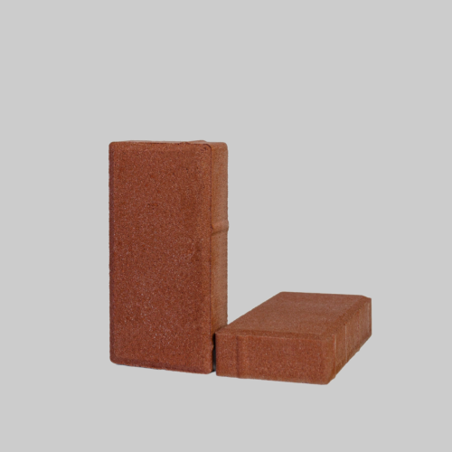 Плитка тротуарная красная Б8 200*100*80